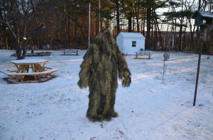 Bigfoot at the Bird feeders