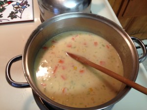 Cousin Linda's Corn Chowder